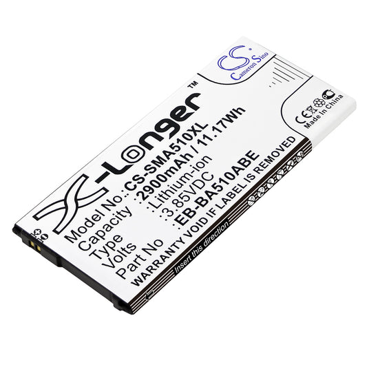 Replacement Battery for Samsung Galaxy A5 2016 Duos – Mobile, SmartPhone – 2900mAh / 3.85V - image 1