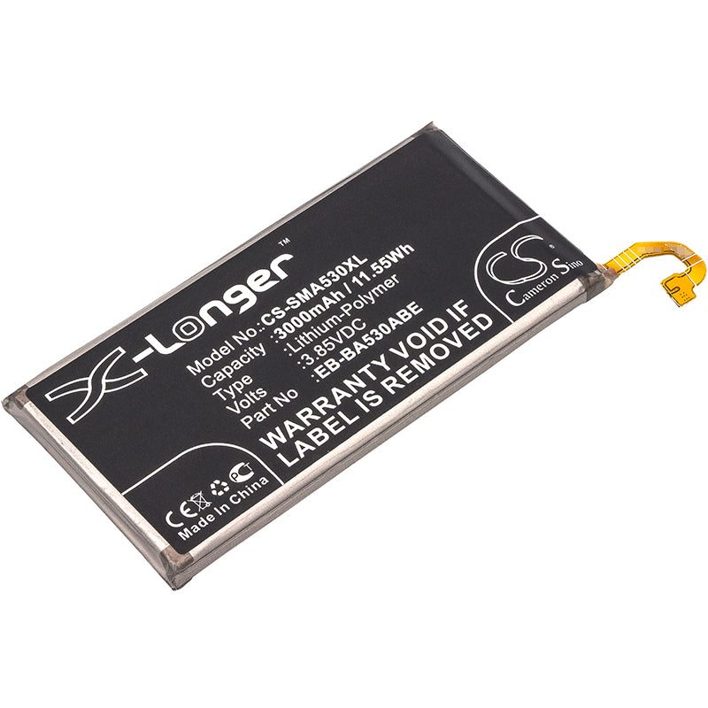 Replacement Battery for Samsung Galaxy A8 2018 – Mobile, SmartPhone – 3000mAh / 3.85V - image 1