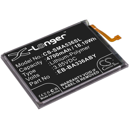 Replacement Battery for Samsung Galaxy A53 5G 2022 – Mobile, SmartPhone – 4700mAh / 3.85V - image 1