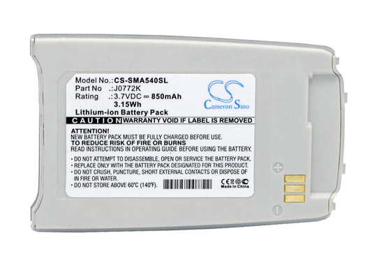 Replacement Battery for Samsung SPH-A540 – Mobile, SmartPhone – 850mAh / 3.7V - image 1