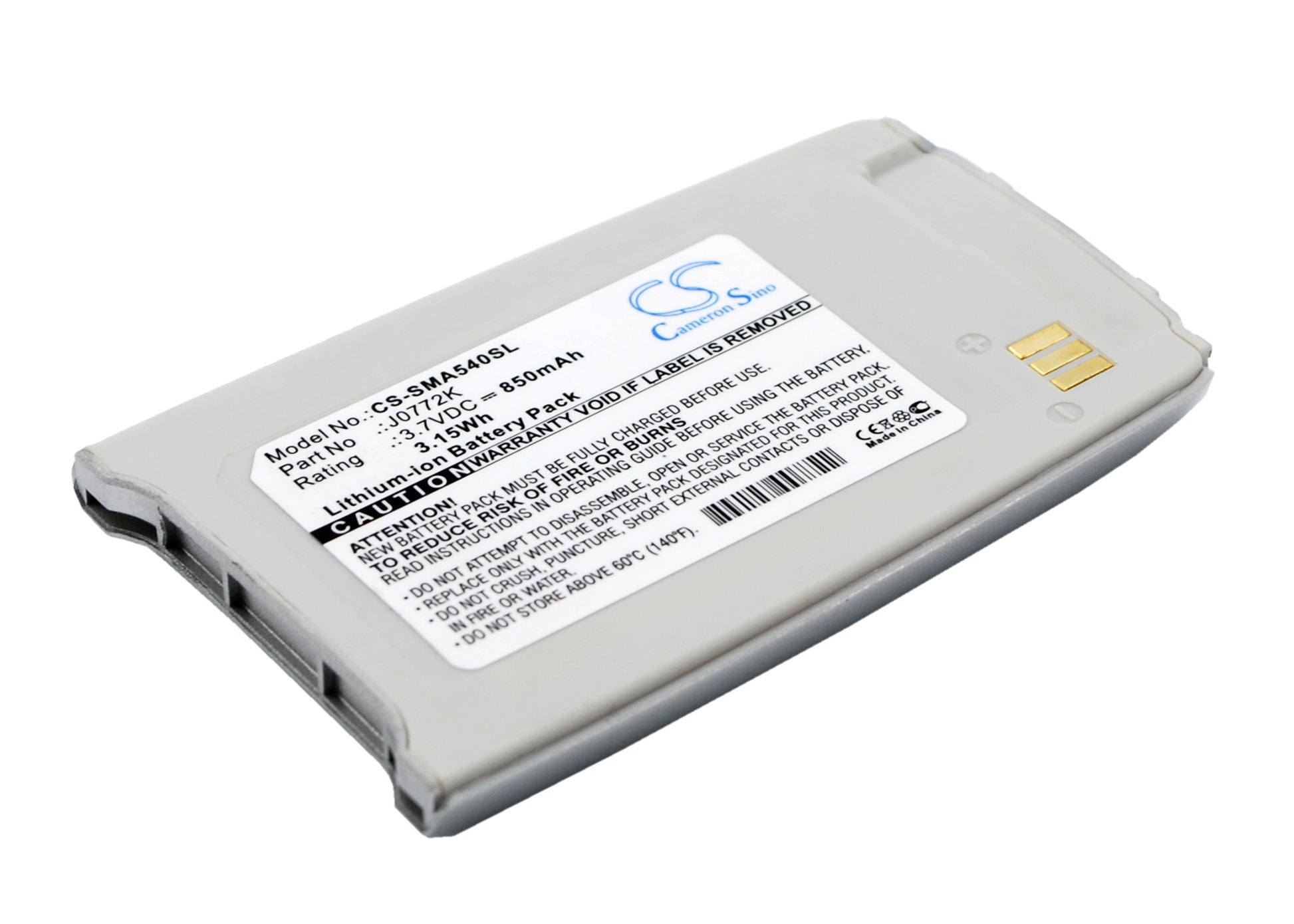 Replacement Battery for Samsung SPH-A540 – Mobile, SmartPhone – 850mAh / 3.7V - image 2