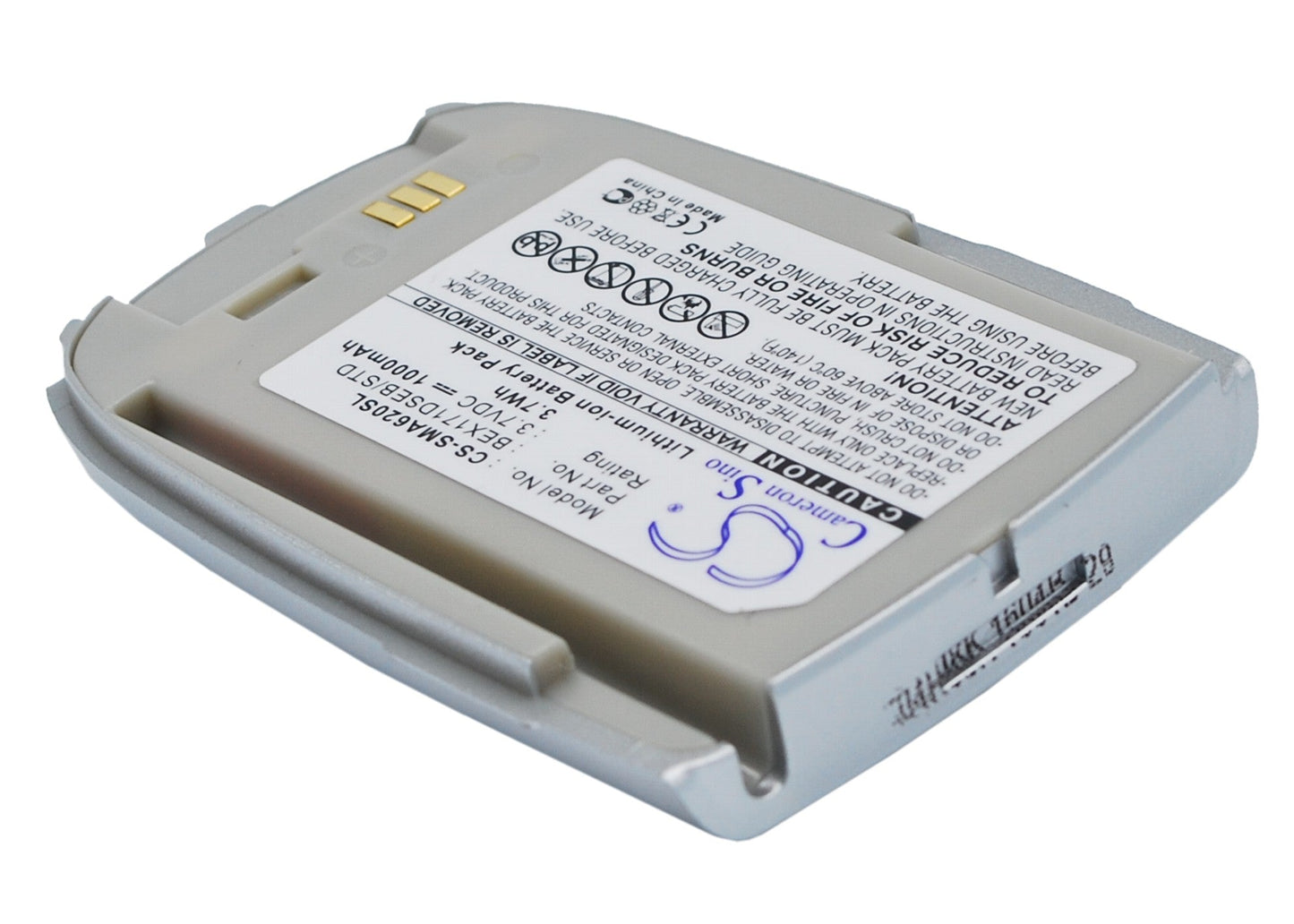 Replacement Battery for Samsung  SPH-A620 – Mobile, SmartPhone – 1000mAh / 3.7V