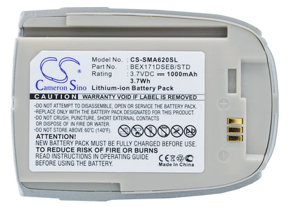 Replacement Battery for Samsung  SPH-A620 – Mobile, SmartPhone – 1000mAh / 3.7V