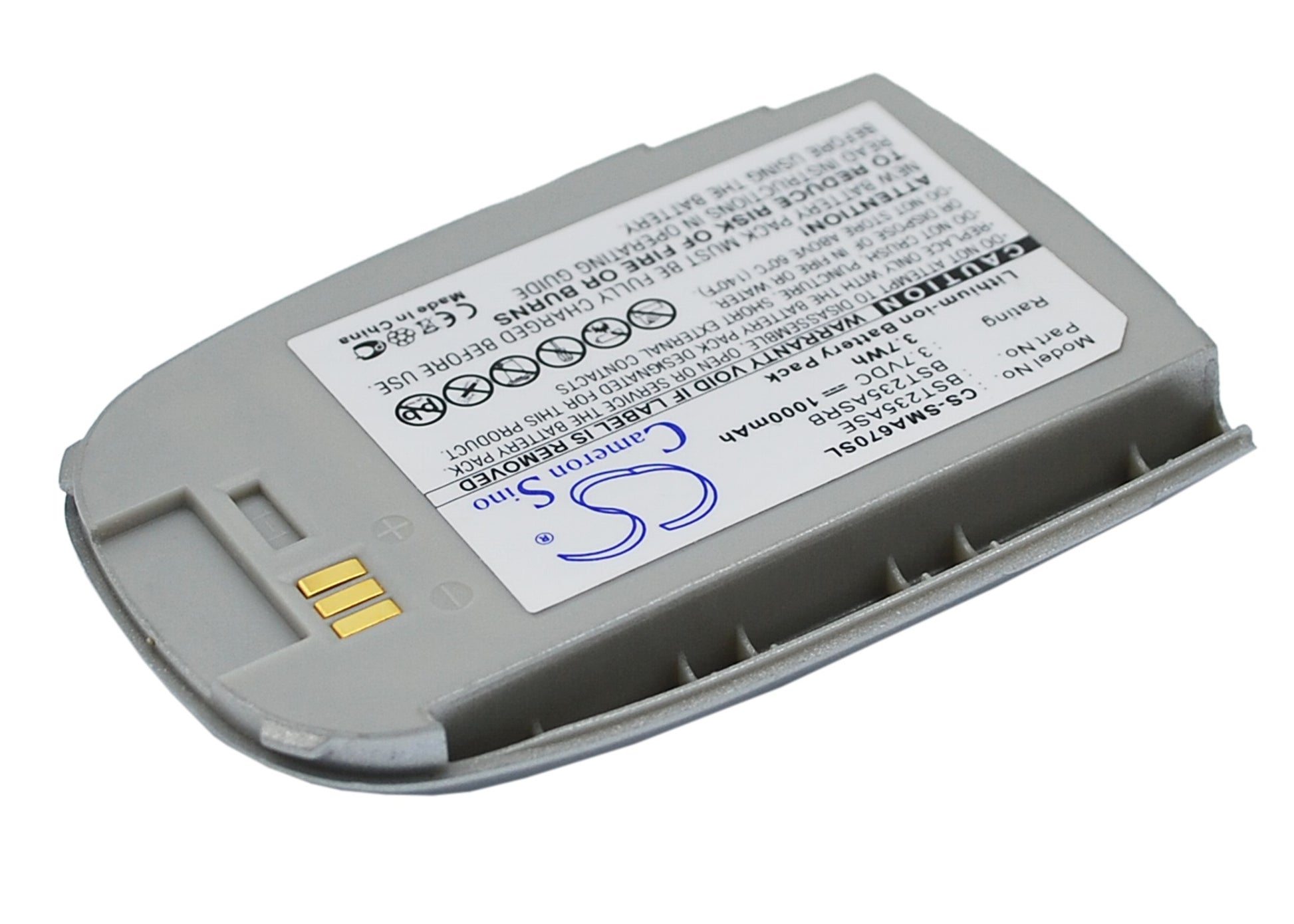 Replacement Battery for Samsung SCH-A670 – Mobile, SmartPhone – 1000mAh / 3.7V - image 2