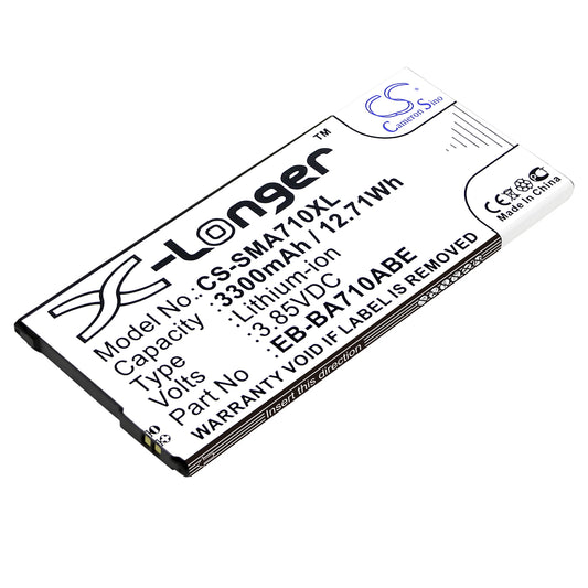 Replacement Battery for Samsung Galaxy A7 2016 Duos – Mobile, SmartPhone – 3300mAh / 3.85V - image 1