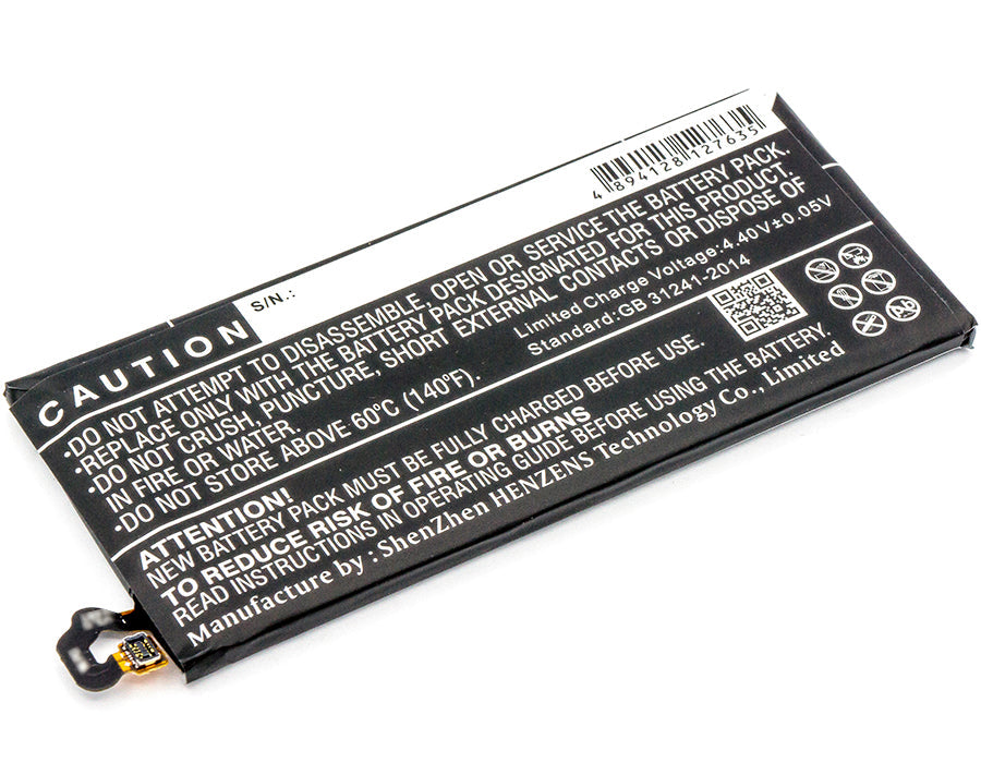 Replacement Battery for Samsung  Galaxy A7 2017 – Mobile, SmartPhone – 3600mAh / 13.86Wh / 3.85V