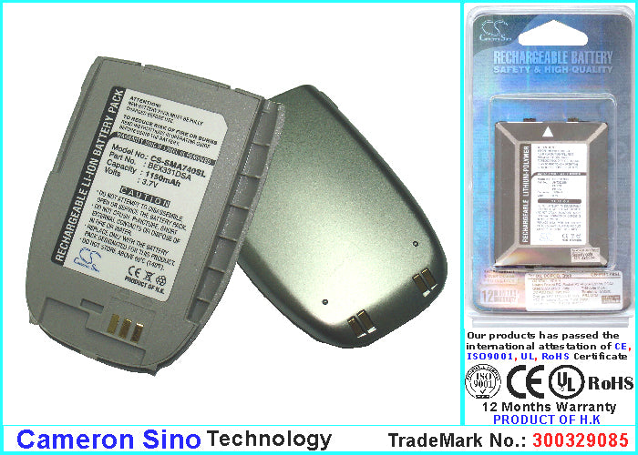 Replacement Battery for Samsung | Sprint SPH-A740 – Mobile, SmartPhone – 1150mAh / 3.7V - image 1