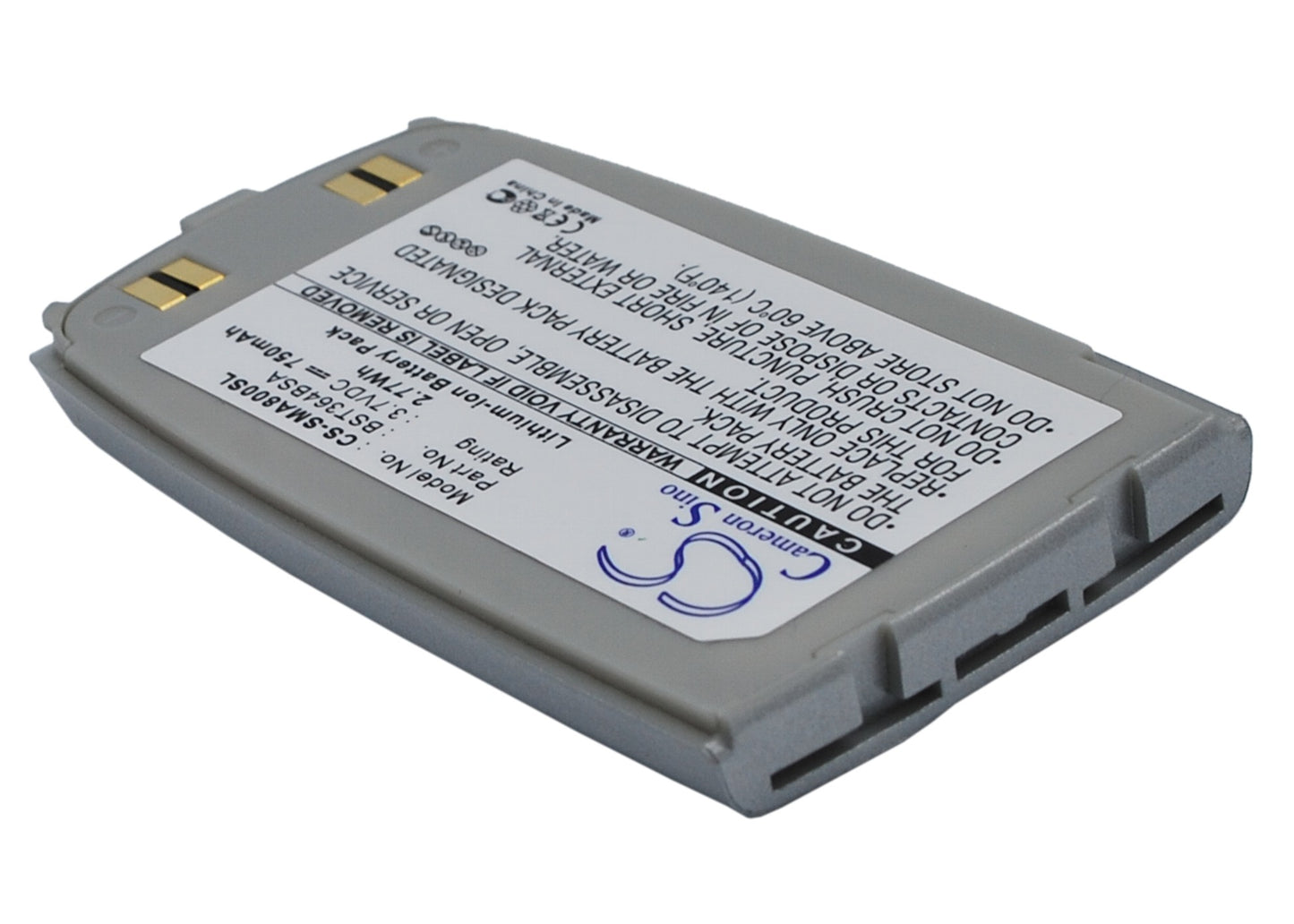 Replacement Battery for Samsung SGH-A800 – Mobile, SmartPhone – 750mAh / 3.7V - image 2