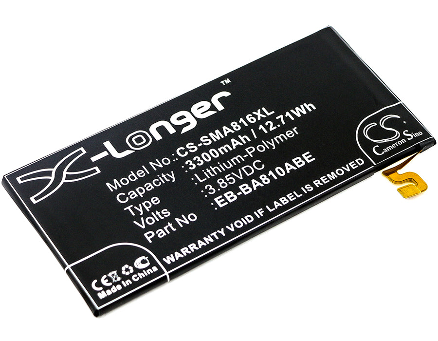 Replacement Battery for Samsung Galaxy A8 2016 – Mobile, SmartPhone – 3300mAh / 3.85V - image 1
