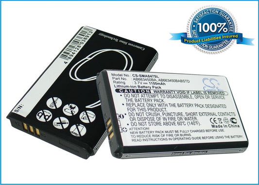Replacement Battery for Samsung SGH-A847 – Mobile, SmartPhone – 1100mAh / 3.7V - image 1