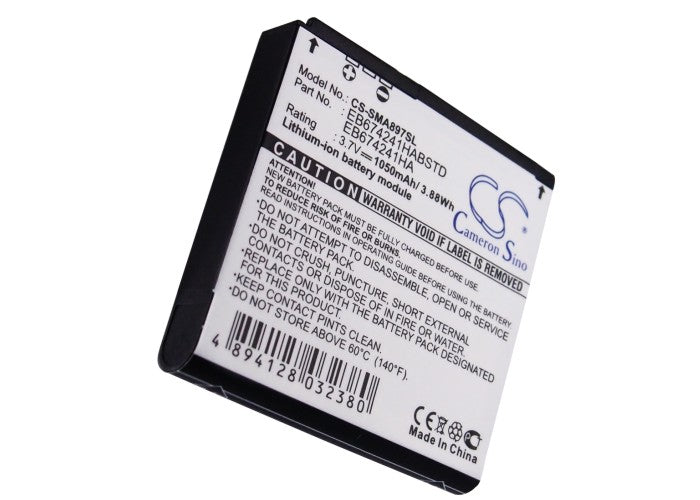 Replacement Battery for Samsung Mythic SGH-A897 – Mobile, SmartPhone – 1050mAh / 3.7V - image 5