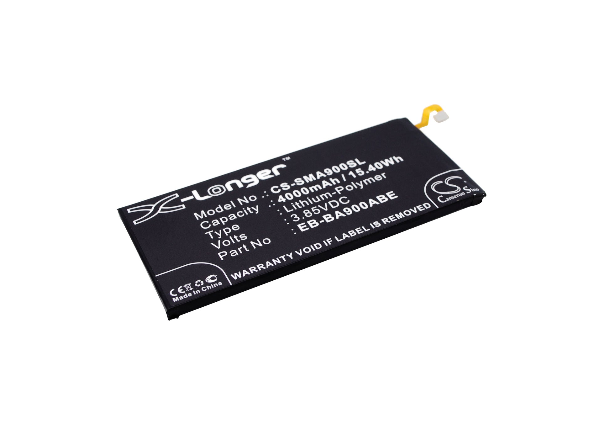 Replacement Battery for Samsung Galaxy A9 – Mobile, SmartPhone – 4000mAh / 3.85V - image 1