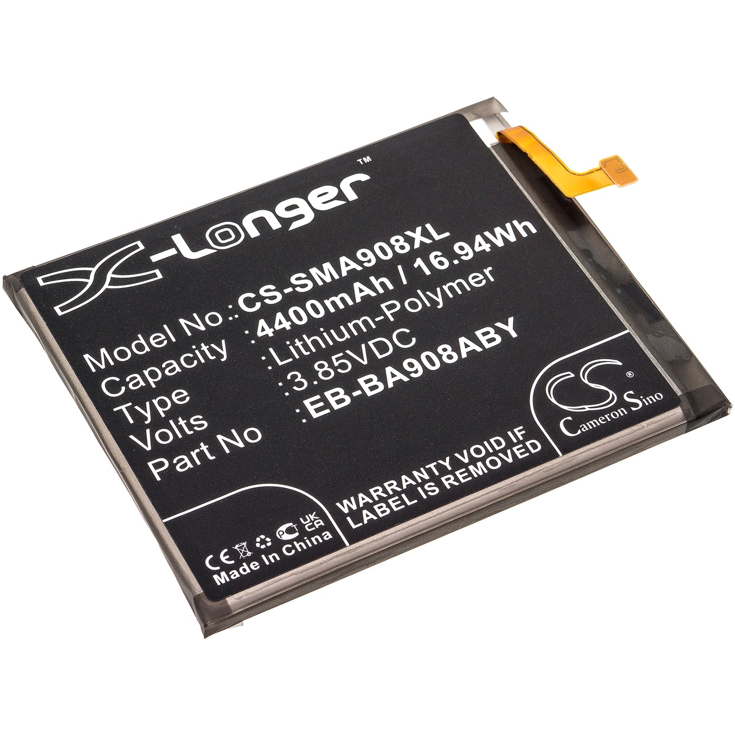 Replacement Battery for Samsung Galaxy A90 5G – Mobile, SmartPhone – 4400mAh / 3.85V - image 1