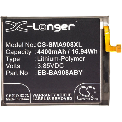 Replacement Battery for Samsung  Galaxy A90 5G – Mobile, SmartPhone – 4400mAh / 16.94Wh / 3.85V