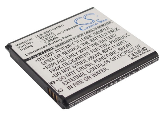 Replacement Battery for Samsung Galaxy S4 Zoom LTE – Camera – 2100mAh / 3.8V