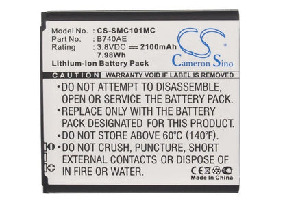 Replacement Battery for Samsung Galaxy S4 Zoom LTE – Camera – 2100mAh / 3.8V