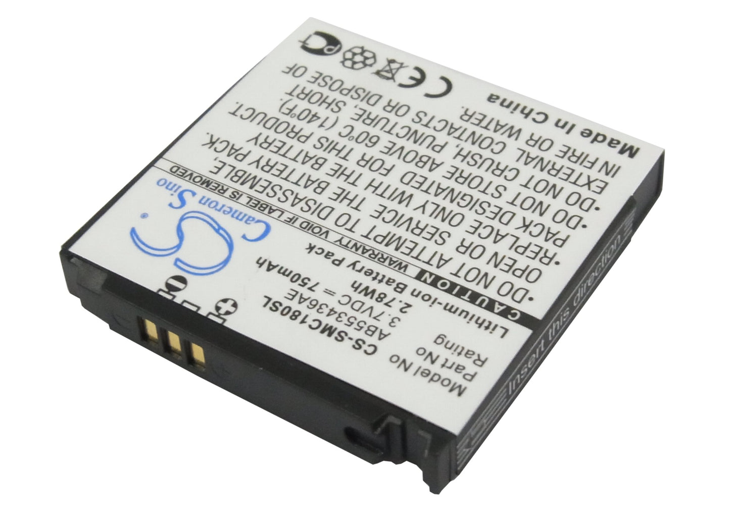 Replacement Battery for Samsung SGH-C170 – Mobile, SmartPhone – 750mAh / 3.7V - image 2