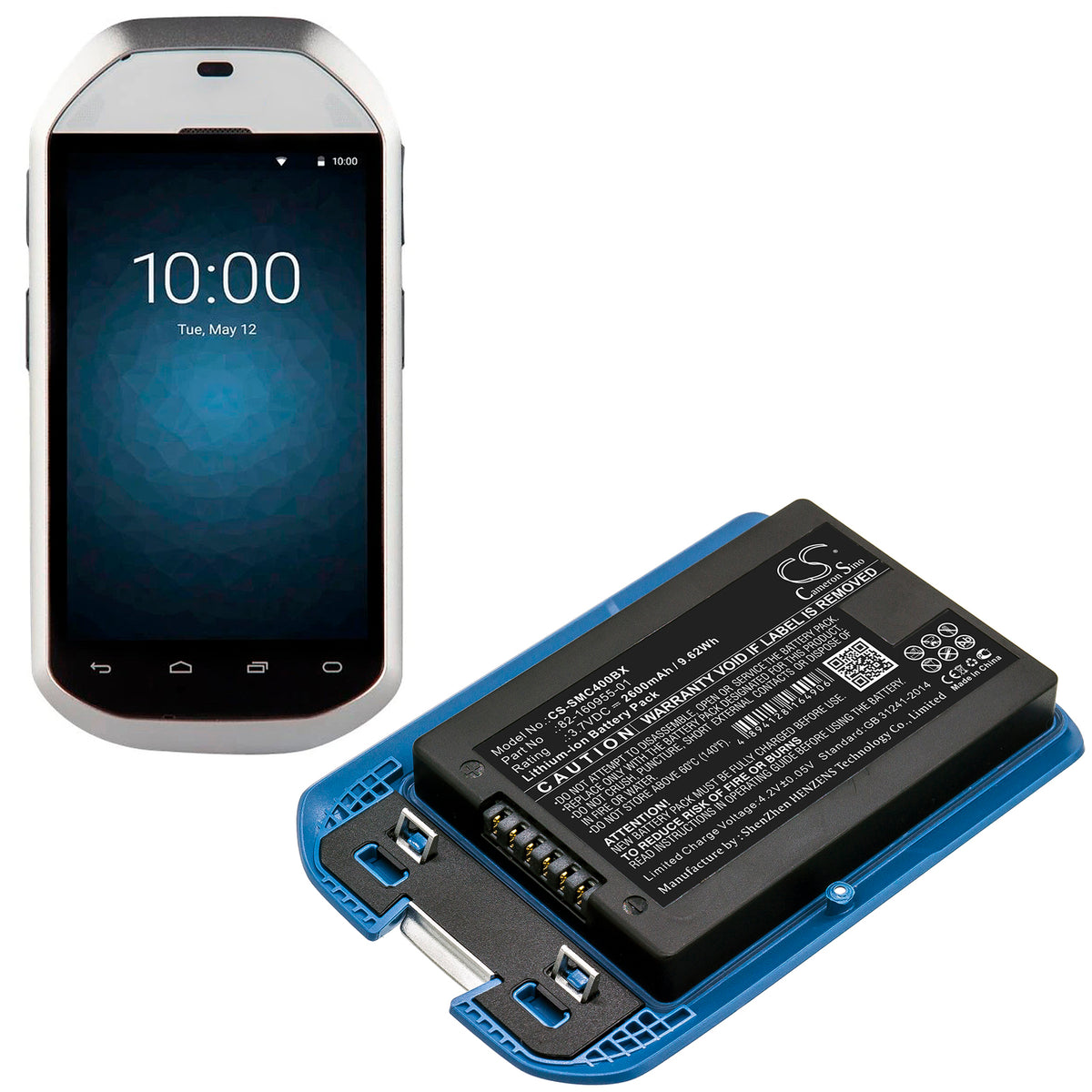 Replacement Battery for Symbol | Motorola MC40 – Barcode Scanner – 2600mAh / 3.7V