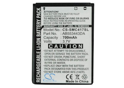 Replacement Battery for Samsung SGH-C416 – Mobile, SmartPhone – 700mAh / 3.7V - image 5
