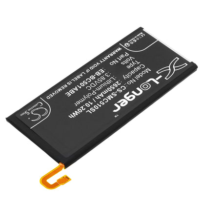 Replacement Battery for Samsung Galaxy C5 Pro – Mobile, SmartPhone – 2650mAh / 3.85V