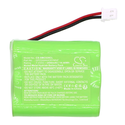 Replacement Battery for AT&T | Snom 80-S042-00V Tech ErisStation VCS855 – Communication & Conferencing – 2000mAh / 7.2V