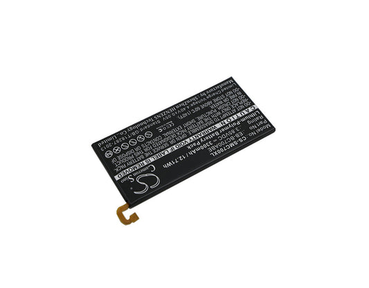 Replacement Battery for Samsung  Galaxy C7 – Mobile, SmartPhone – 3300mAh / 12.71Wh / 3.85V