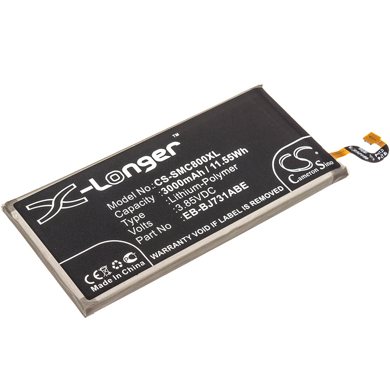 Replacement Battery for Samsung Galaxy C8 Duos – Mobile, SmartPhone – 3000mAh / 3.85V - image 1