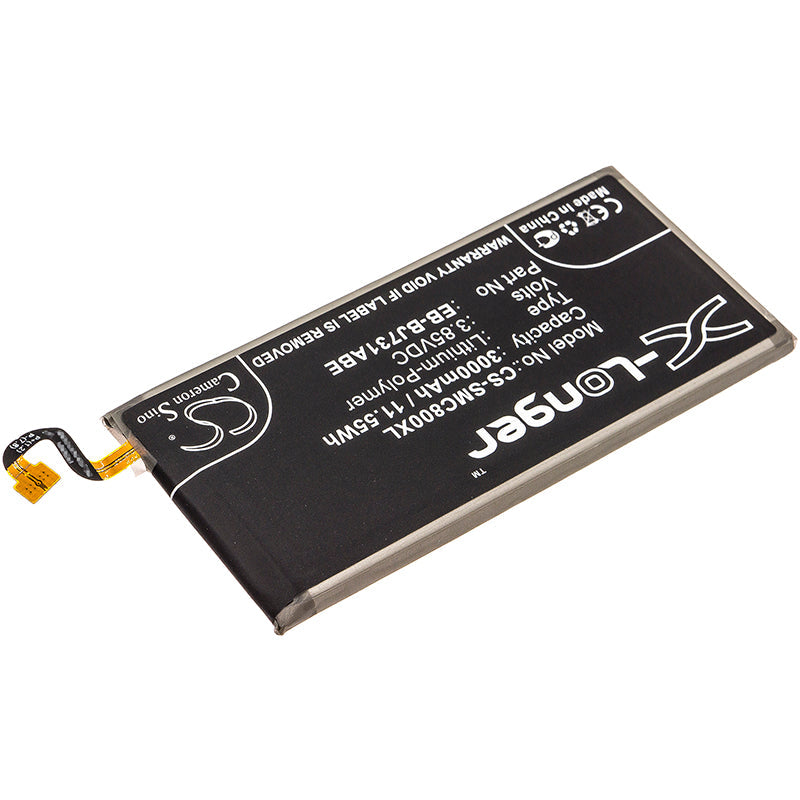Replacement Battery for Samsung  C8 Duos TD-LTE – Mobile, SmartPhone – 3000mAh / 11.55Wh / 3.85V