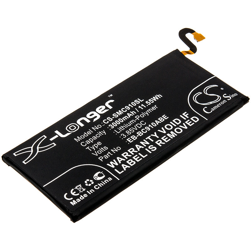 Replacement Battery for Samsung Galaxy C910 – Mobile, SmartPhone – 3000mAh / 3.85V - image 1