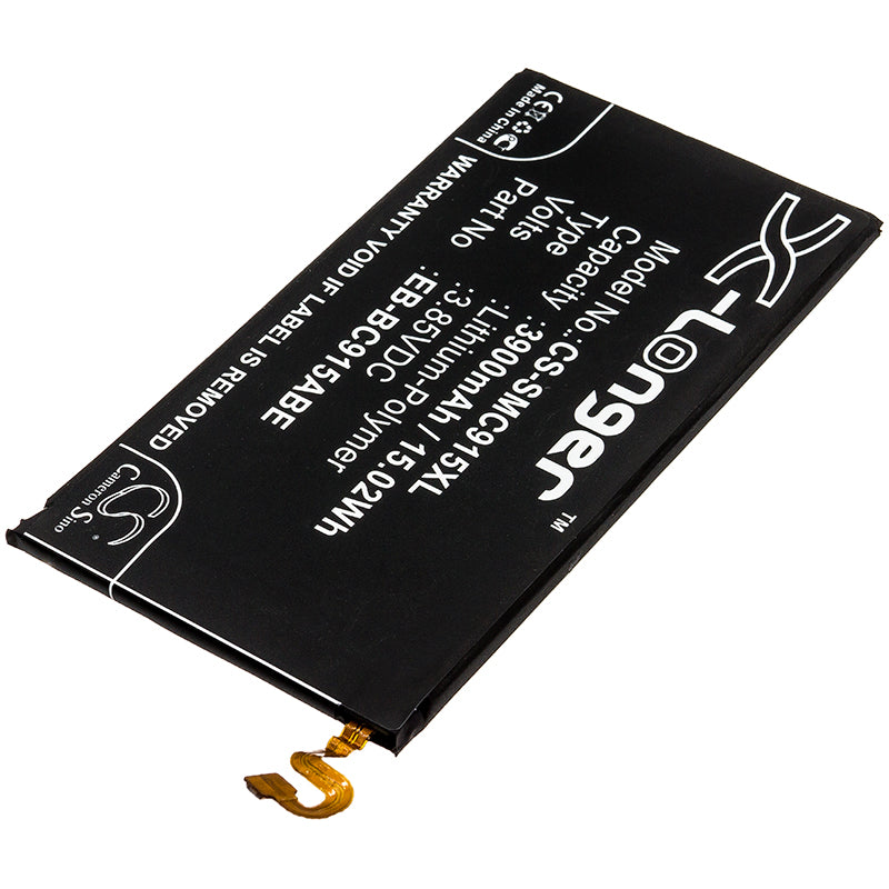 Replacement Battery for Samsung  Galaxy C10 – Mobile, SmartPhone – 3900mAh / 15.02Wh / 3.85V