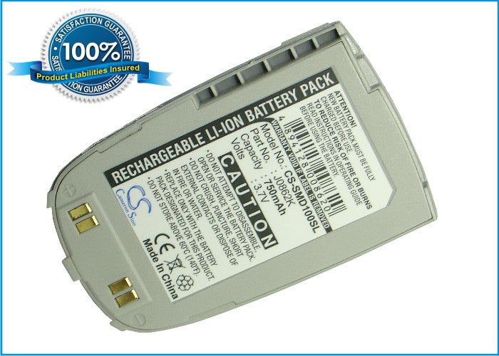 Replacement Battery for Samsung SGH-D100 – Mobile, SmartPhone – 750mAh / 3.7V - image 1