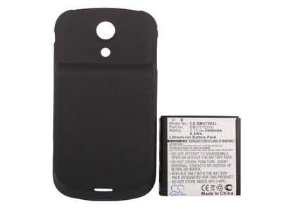 Replacement Battery for Samsung  Epic 4G – Mobile, SmartPhone – 2400mAh/8.88Wh / 3.7V
