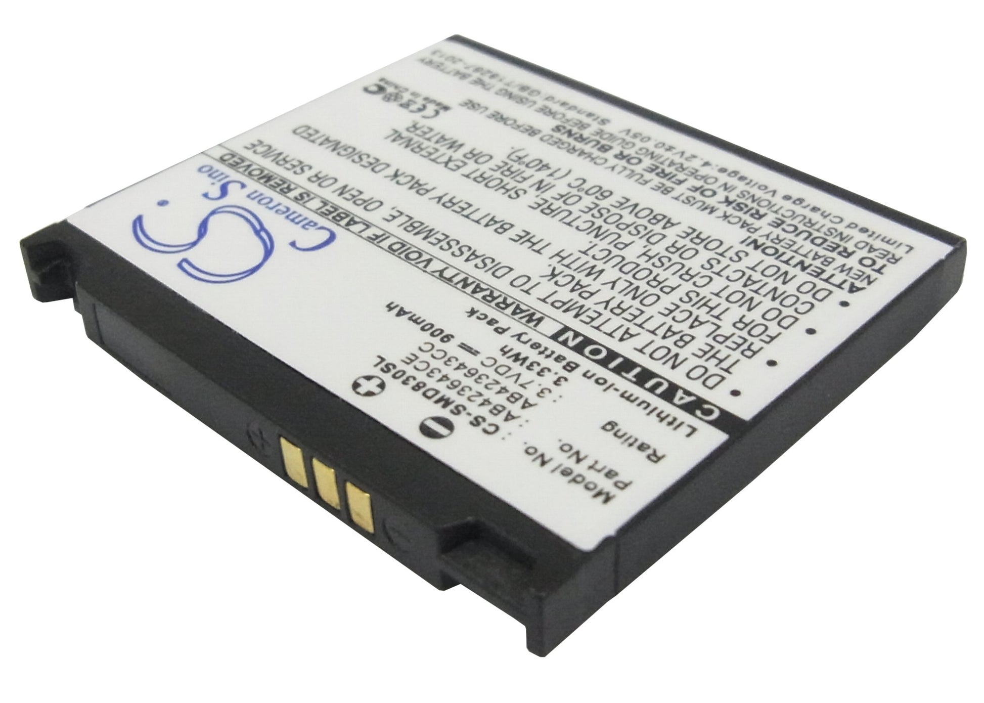 Replacement Battery for Samsung | SoftBank SGH-D830 – Mobile, SmartPhone – 900mAh / 3.7V - image 2
