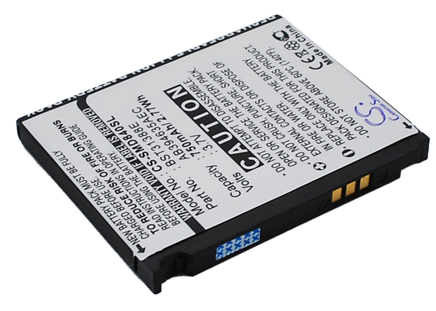 Replacement Battery for Samsung  M359 – Mobile, SmartPhone – 750mAh / 3.7V