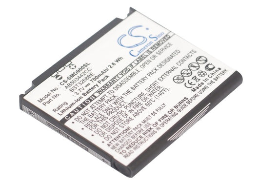 Replacement Battery for Samsung SGH-D908 – Mobile, SmartPhone – 700mAh / 3.7V - image 1