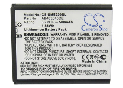 Replacement Battery for Samsung SGH-E200 – Mobile, SmartPhone – 500mAh / 3.7V - image 5