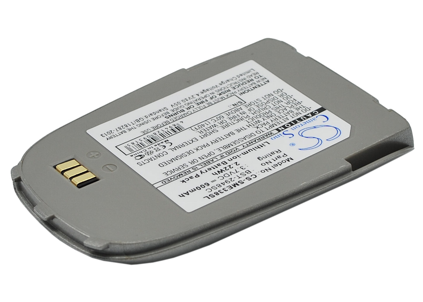 Replacement Battery for Samsung SGH-E330 – Mobile, SmartPhone – 600mAh / 3.7V - image 2