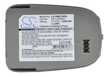 Replacement Battery for Samsung SGH-E330 – Mobile, SmartPhone – 600mAh / 3.7V - image 5