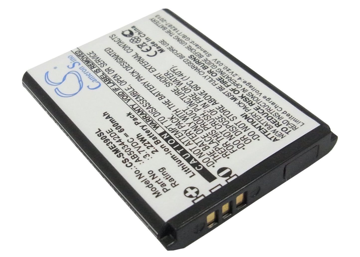Replacement Battery for Samsung SGH-E398 – Mobile, SmartPhone – 600mAh / 3.7V - image 2