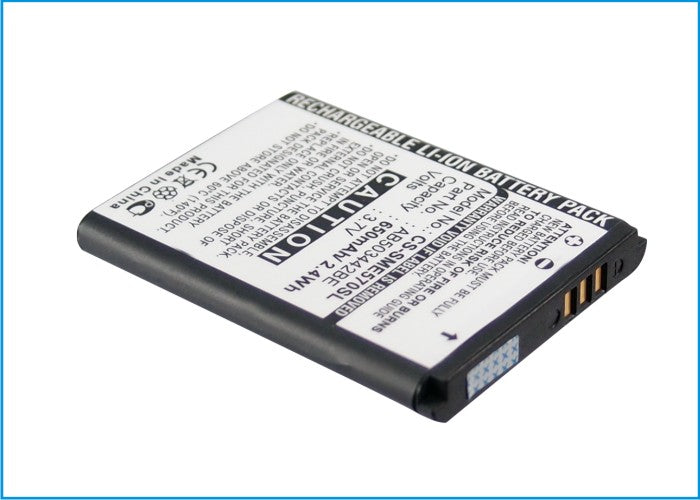 Replacement Battery for Samsung SGH-E570 – Mobile, SmartPhone – 650mAh / 3.7V - image 2