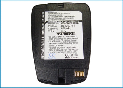 Replacement Battery for Samsung E760 – Mobile, SmartPhone – 600mAh / 3.7V - image 4