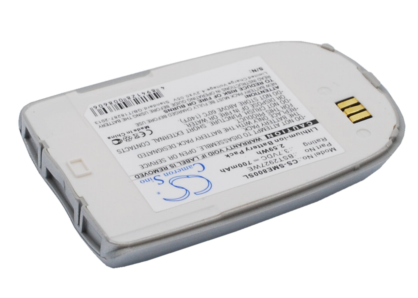 Replacement Battery for Samsung SGH-E800 – Mobile, SmartPhone – 700mAh / 3.7V - image 3