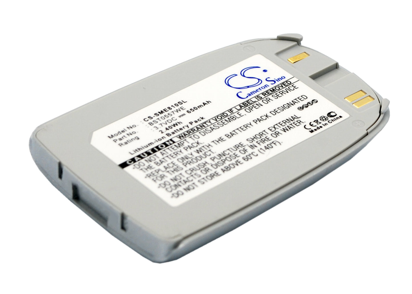 Replacement Battery for Samsung SGH-E810 – Mobile, SmartPhone – 650mAh / 3.7V - image 2