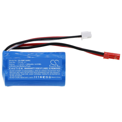 Replacement Battery for SYMA  F1 – Heli/Airplane – 650mAh / 4.81Wh / 7.4V