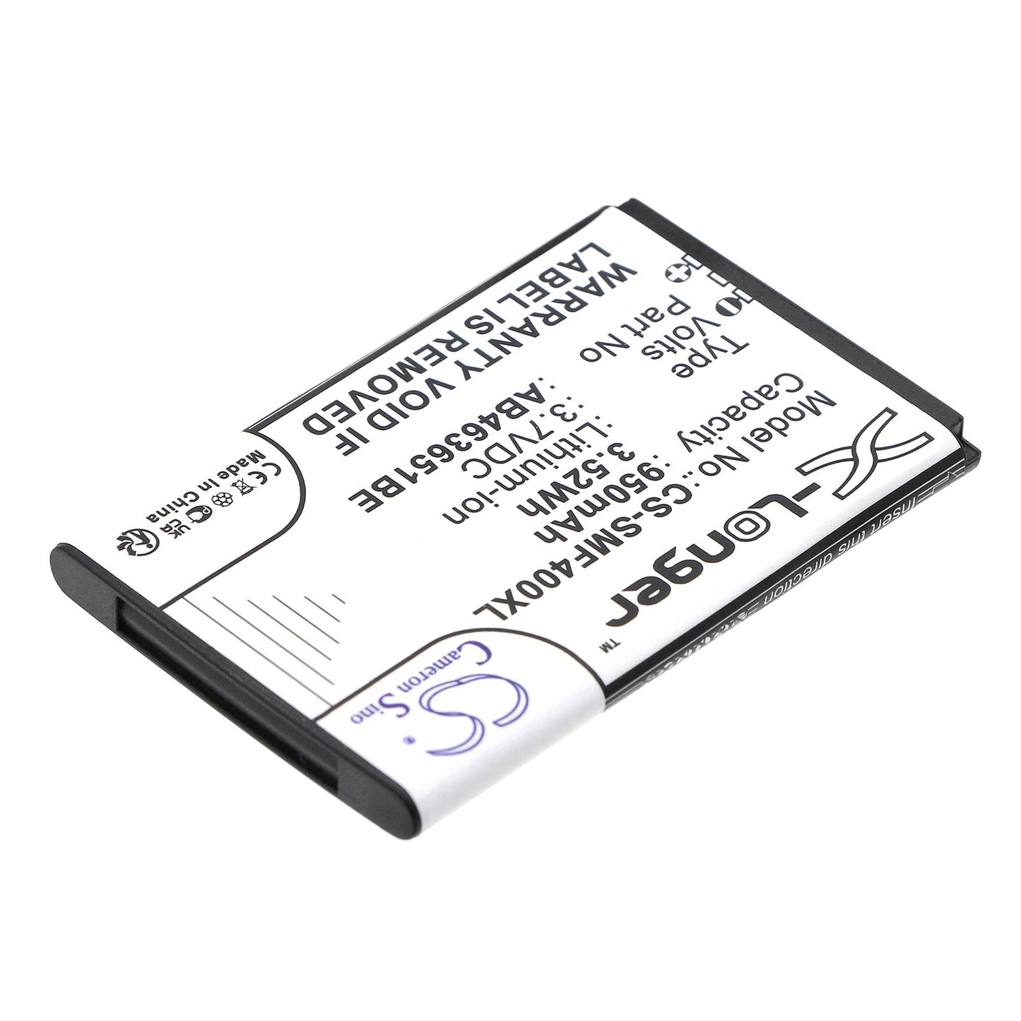 Replacement Battery for Samsung  Blade – Mobile, SmartPhone – 950mAh / 3.52Wh / 3.7V