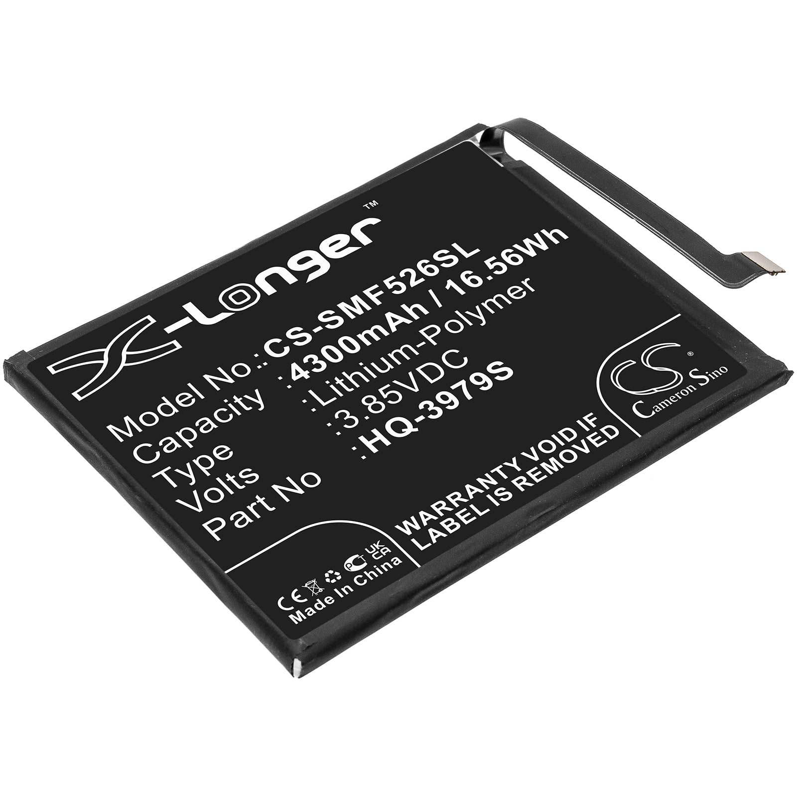 Replacement Battery for Samsung Galaxy F52 – Mobile, SmartPhone – 4300mAh / 3.85V - image 1