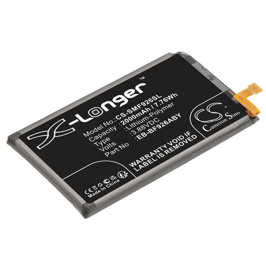 Replacement Battery for Samsung Galaxy Z Fold3 – Mobile, SmartPhone – 2000mAh / 3.88V