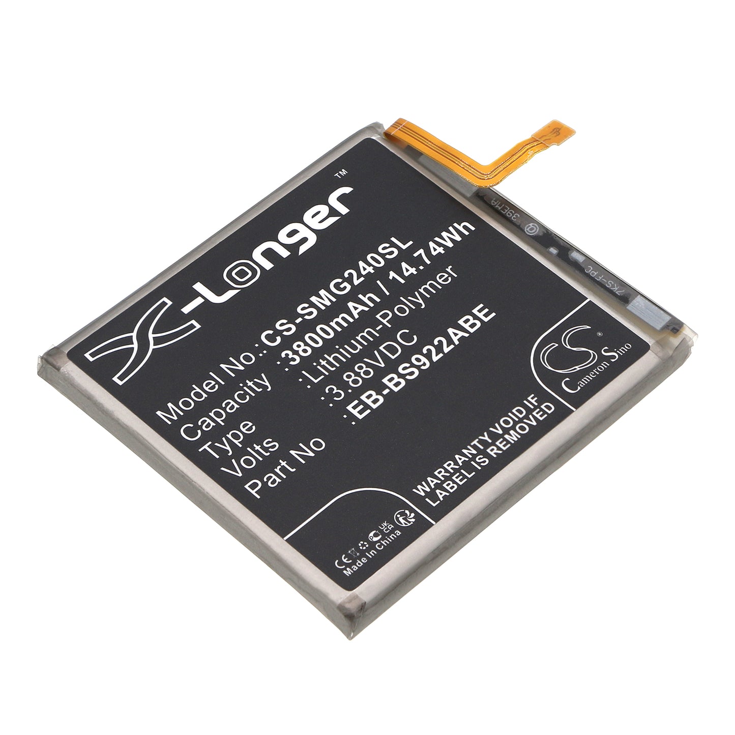 Replacement Battery for Samsung Galaxy S24 – Mobile, SmartPhone – 3800mAh / 3.88V - image 1