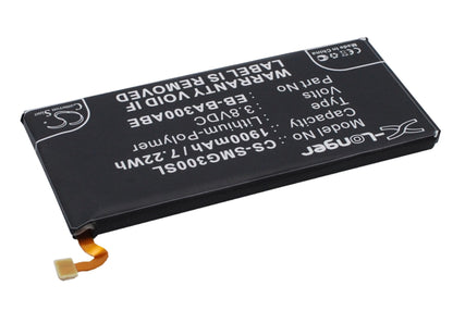Replacement Battery for Samsung  Galaxy A3 – Mobile, SmartPhone – 1900mAh / 7.22Wh / 3.8V