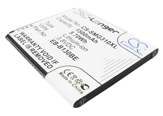 Replacement Battery for Samsung SM-G310 – Mobile, SmartPhone – 1500mAh / 3.8V - image 1